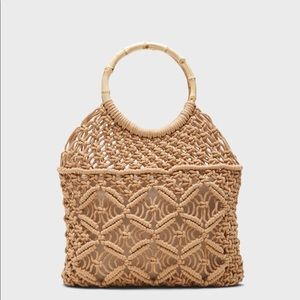 Banana Republic Macramé Bag